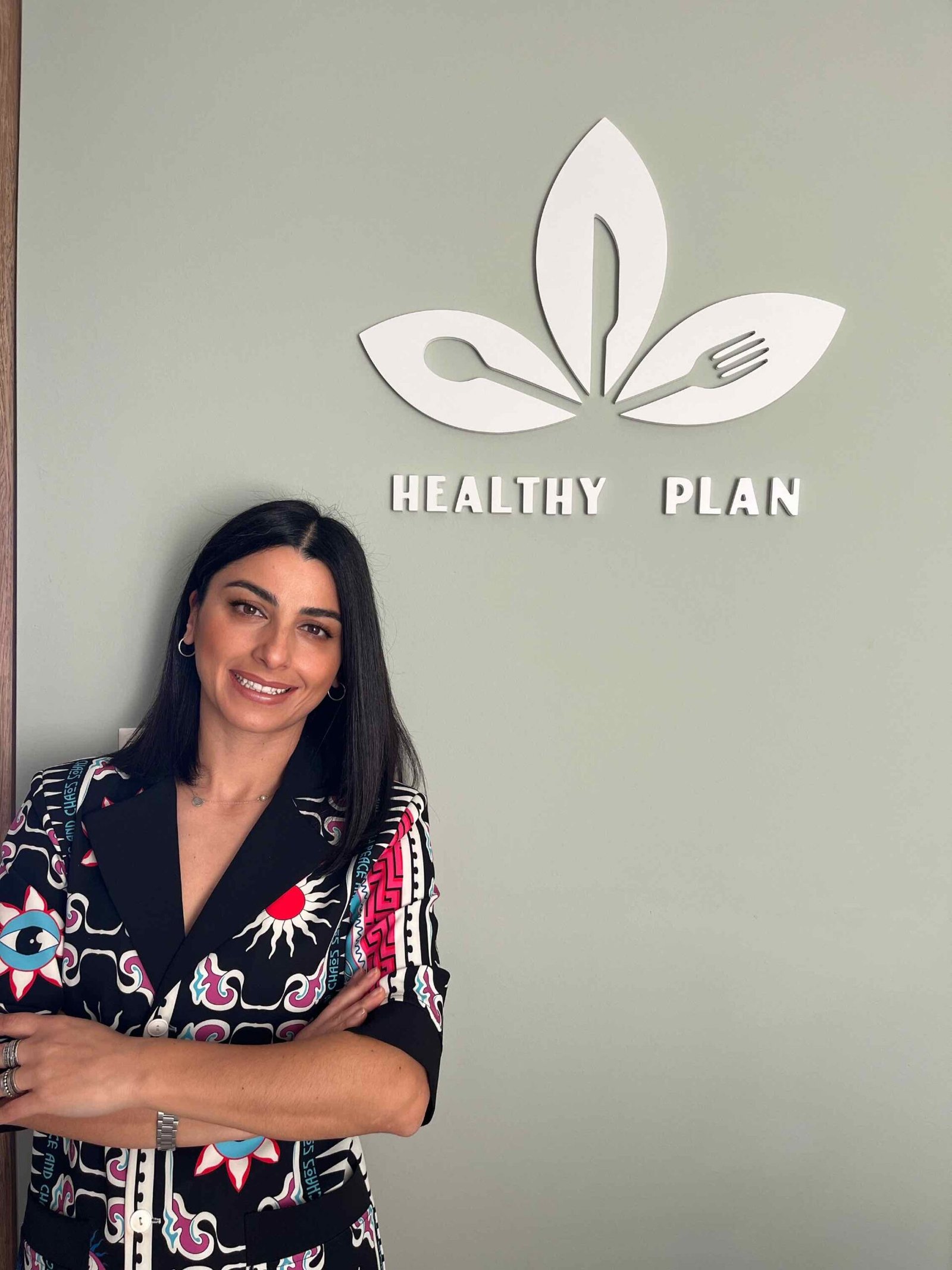 Η Μαρία Δεμιρτσίδου στον χώρο του Healthy Plan